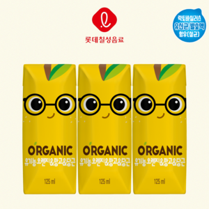 오가닉오렌지&망고&당근125x24팩, 125ml, 24개