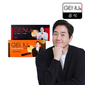 제누 스테비아 단백질 커피믹스 오리지널 20P + 바리스타 20P, 2박스, 20개입, 9.8g