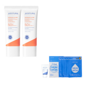 에스트라 더마UV365 장벽수분 무기자차 선크림 SPF50+ PA++++, 25ml, 2개