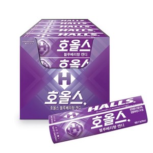 호올스 블루베리향 캔디, 27.9g, 20개