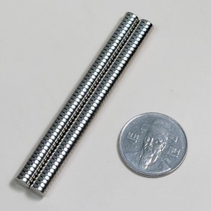 D6*1.5T 네오디움 원형자석 ND 지름 6mm x 두께 1.5mm [니즈], 100개