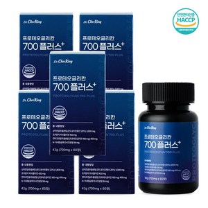 콘드로이친 프로테오글리칸 700 플러스 2형콜라겐 700mg*60, 5개, 60정