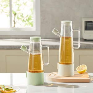 리키바 통유리 오일병 소스병 550ml 750ml, 550ml화이트(LSCF67-55W), 1개