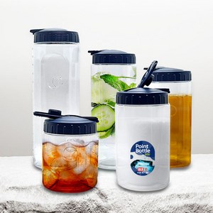 포인트 페트지 물병/식당 업소 가정용 물통, 포인트 페트지 물병 500ml, 500ml