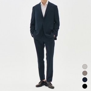 [바톨리니] 린넨 라이크 레귤러 셋업 수트 (4COLORS) (M~5XL)