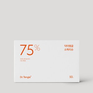 (D.Tengle+) 닥터탱글 소독티슈, 50매, 1개