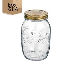 보르미올리 콰트로 밀폐용기 1.5L [Box* 6EA], 6개