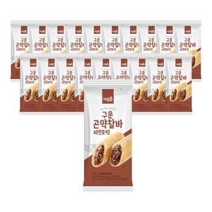 [아임닭] 쫀득쫀득 구운 씨앗호떡 곤약찰바, 100g, 20개