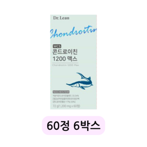 닥터린 콘드로이친 1200 맥스, 60정, 6개