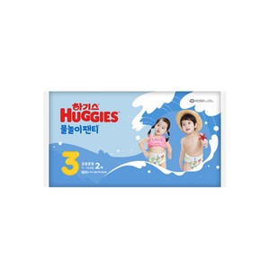 하기스 물놀이 팬티형 기저귀 3단계, 2매