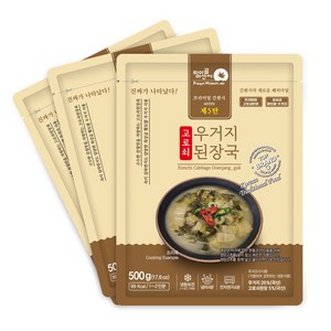 피아골미선씨 구수한 우거지 된장국 500gx3팩, 500g, 3개