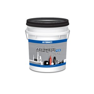 테라코 스타코빈티지 벽면용 20kg 노출콘크리트느낌 카페 식당 빌라 사무실, 내부용, W100 그레이, 1개