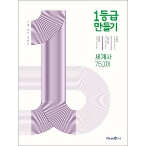 1등급 만들기 세계사 750제 (2025년) 고등 교과서 평가 문제 기출 분석 문제집 책, 단일상품단일상품