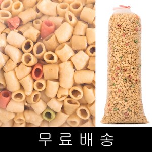 코리아푸드 마카로니 대롱과자, 1kg, 1개