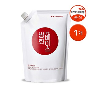 광동 쌍화베이스 1kg 1개 / 쌍화농축액 음료베이스 삼계탕재료 액상차재료, 1개입