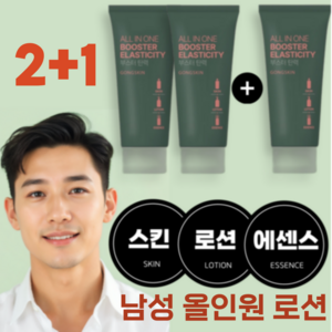 맨스킨 남성 올인원 스킨로션, 3개, 100ml