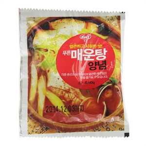 푸른식품 매운탕 양념소스, 60g, 30개