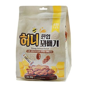 한입 허니 꽈배기, 520g, 2개