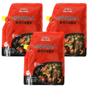 마라판다 마라상궈소스, 3개, 1kg