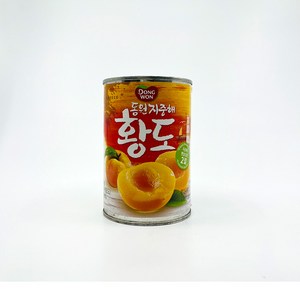 동원 지중해 황도 통조림, 410g, 6개