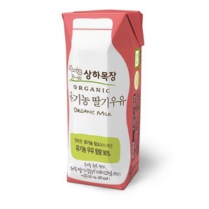 상하목장 유기농 딸기우유, 12개, 125ml