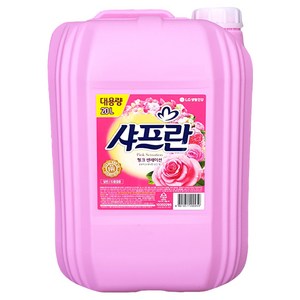 LG생활건강 샤프란 20L 섬유유연제 대용량 - 1통, 1개