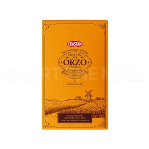 CRASTAN 크라스탄 오르조 ORZO 유기농 보리차 3.5g 구수한 임산부 커피대용, 50개입, 1개