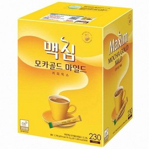 동서식품 맥심 모카골드 마일드 커피믹스, 12g, 230개입, 2개