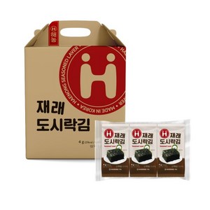 해농 선물세트 재래 도시락김, 4g, 24개