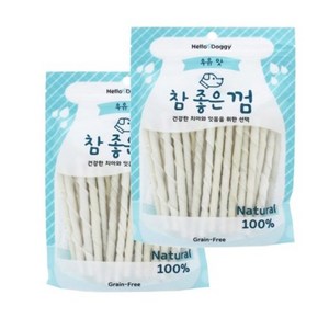 헬로도기 강아지 참좋은껌 45p, 우유맛, 230g, 2개