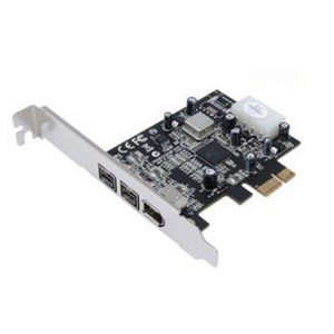 [강원전자] NETmate F-301N (1394A+B카드/PCI-E/2+1pot), 단일 모델명/품번, 1개