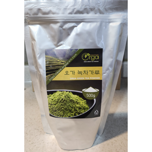 국내산 오가녹차가루(녹차 100%) 500G, 1개