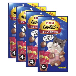 이나바 츄르비 SET (40g x 4개), 40g, 4개