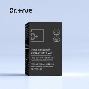 DrTrue 남성용 WPS WNB 초임계 쏘팔메토 옥타코사놀 전립선 영양제 45g, 1개, 60정