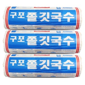 금성제면 국수마을 구포 쫄깃국수 칼면 (칼국수면), 3개, 1.4kg