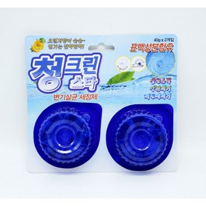 변기세정제 청크린스타 변기클리너 변기청소 청크린, 40g, 1개