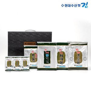 현대수산맛김 보령 대천김 선물세트 1호/재래김/파래김/돌김, 1개