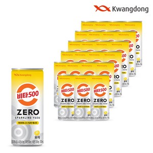 비타500 제로 zero 스파클링 유자, 250ml, 30개