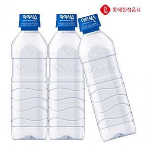 [파이브온] 아이시스 ECO 무라벨 생수, 500ml, 40개