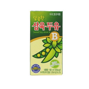 삼육두유 고소한 두유 B, 190ml, 32개