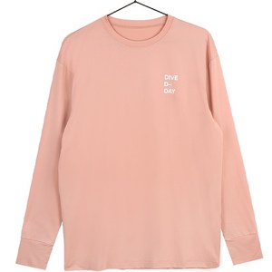 남자 여자 커플 래쉬가드 긴팔 루즈핏 베이직 수영복 상의 SW19800F, 핑크/L[100]