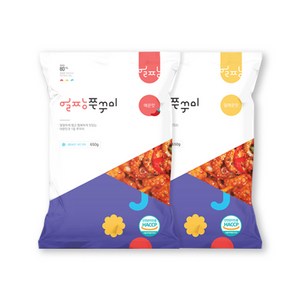 얼짱양념쭈꾸미 덜매운맛, 650g, 5개