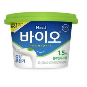 [메가마트]매일 바이오 플레인 저지방 450G, 2개