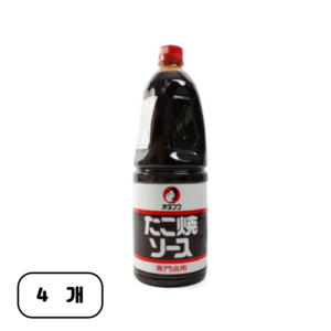 타코야키소스 오타후쿠2.1KG 타코야끼 만들기, 2.1kg, 4개