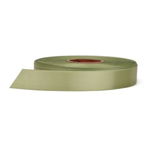 리본 끈 공단 주자 선물 포장 리본20mm, 연카키색