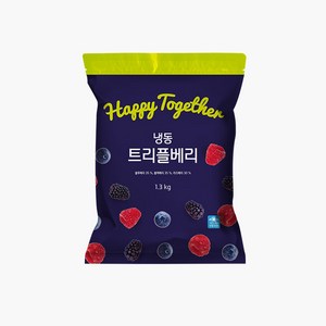 생활앤 냉동 트리플베리 1.3kg 1팩, 1개