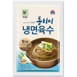 5분마켓 대림 동치미 냉면육수 320g, 15개