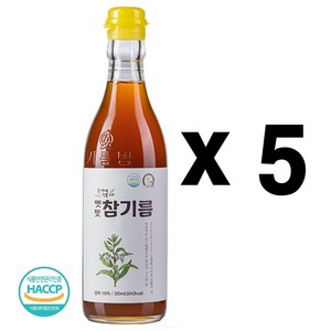 손가네식품 통깨100% 옛맛참기름, 350ml, 5개