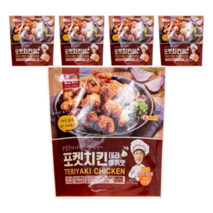 한맥 포켓치킨 데리야끼 180g x 5개, 900g, 1개