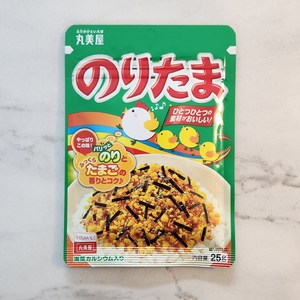 마루미야 노리타마 후리카케 계란맛 후레이크 아이주먹밥 김가루, 25g, 3개